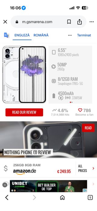 Vand telefon de buget