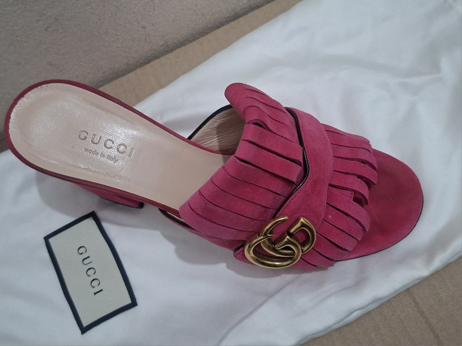 Saboți Gucci damă nr37  stare perfectă 400lei