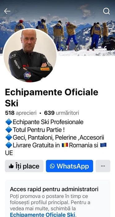 Geaca Ski (manta) Kappa 6Cento Audi Team ITALIA, Marime M