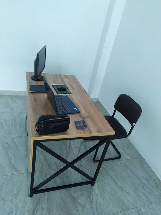 Офис учун Стол 2 жуфт  + 2 жуфт стул бонус