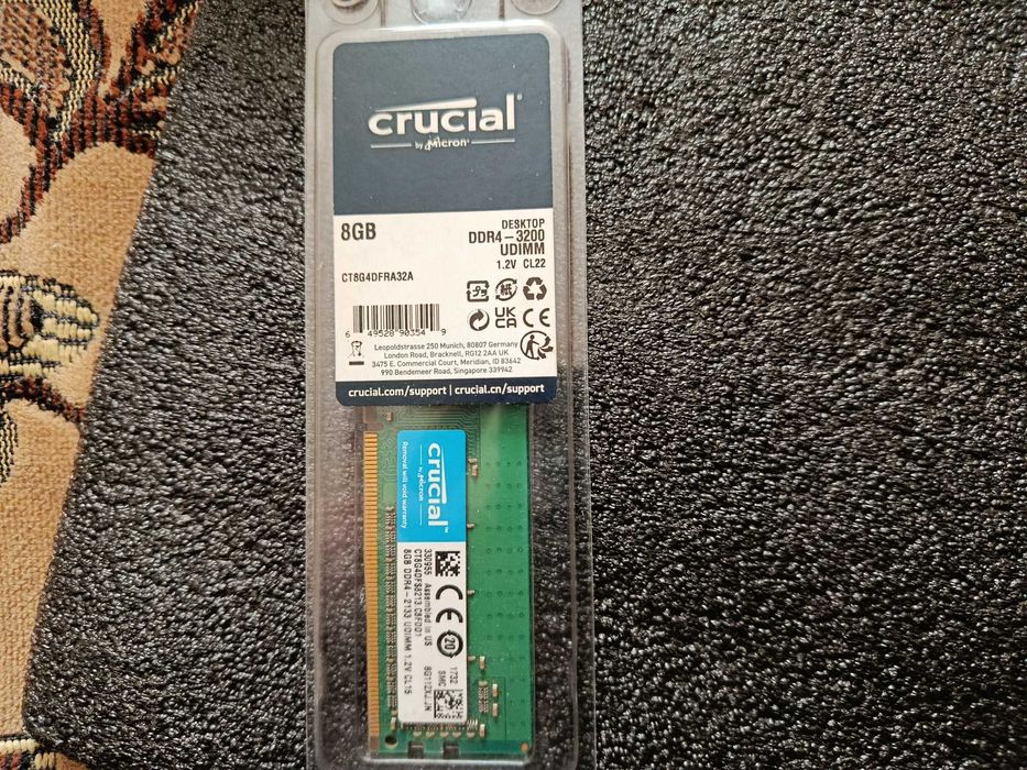 Оперативная память Crucial 8Gb ddr4 2133Mhz