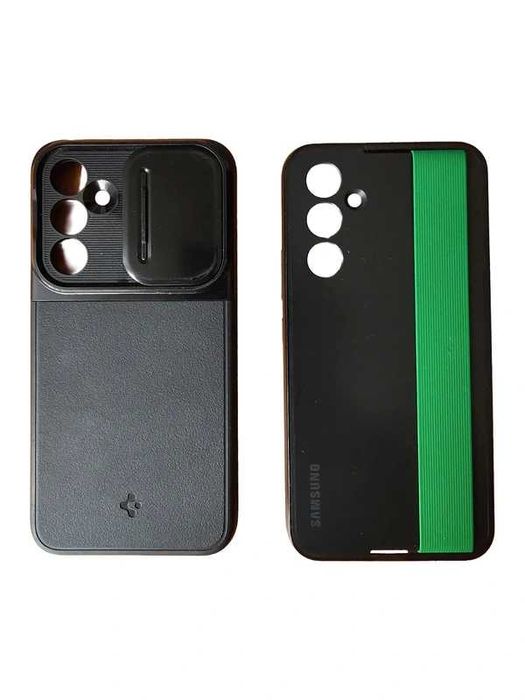 Spigen Optik Armor & Samsung Haze Grip - Samsung A54