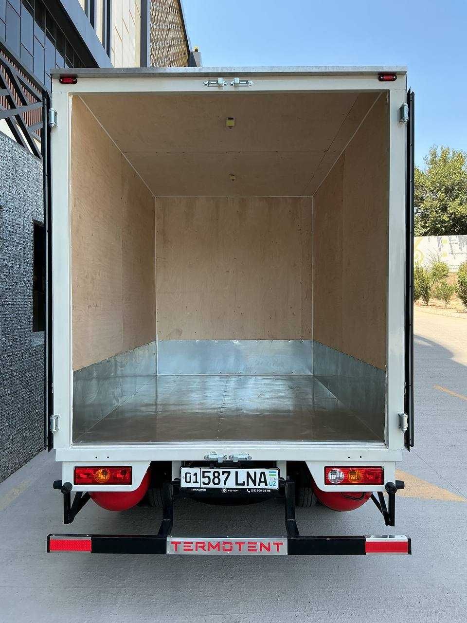 Foton dubulkabina avtotent furgon