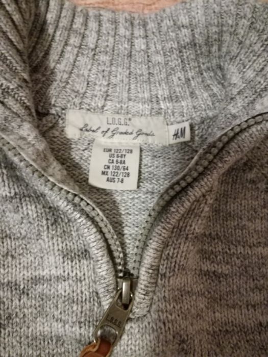Страхотен пуловер за момче на H&M-L.O.G.G,плетиво