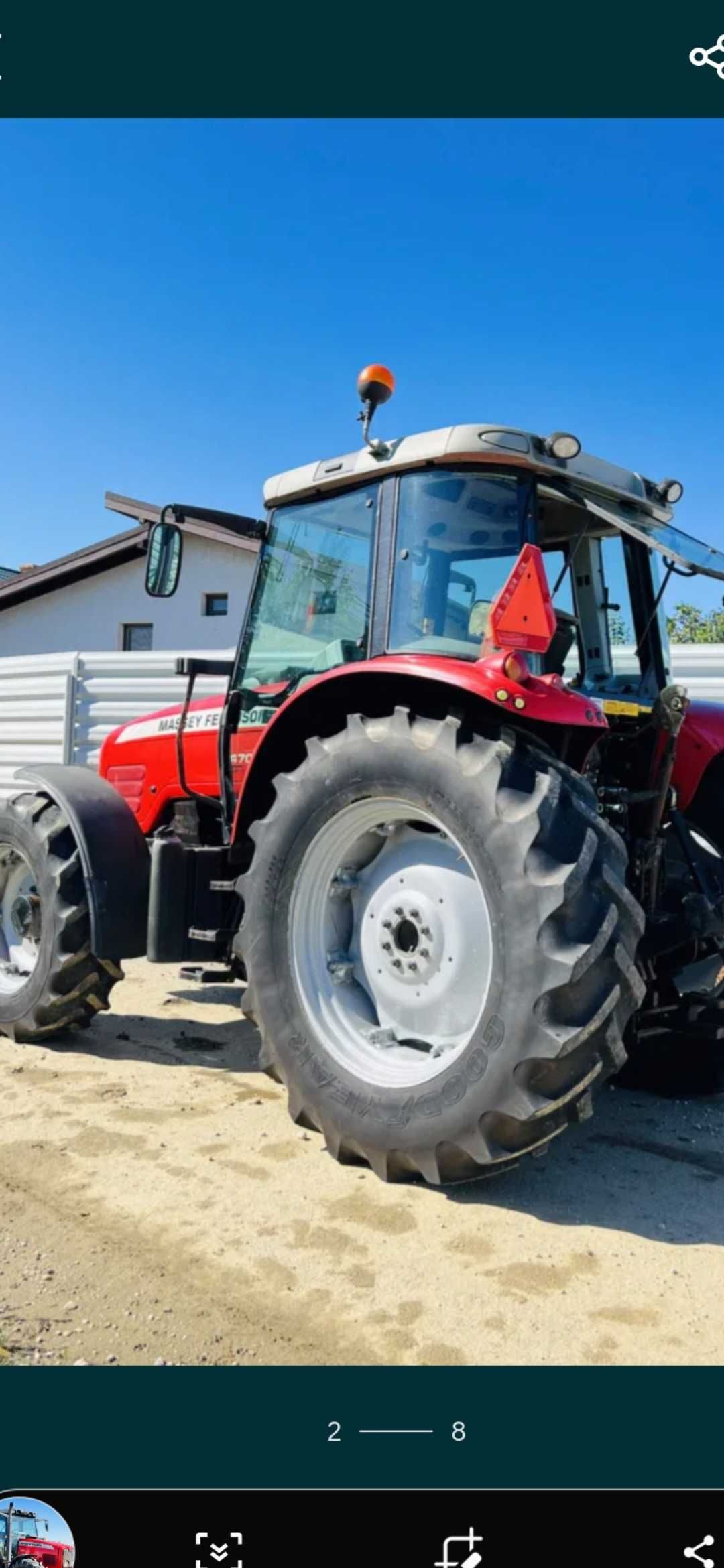 Tractor Massey Ferguson 5470 Dyna 4