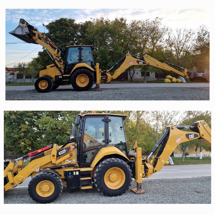 Buldo excavator IMPECABIL ca NOU  Buldoexcavator  CATERPILAR 432