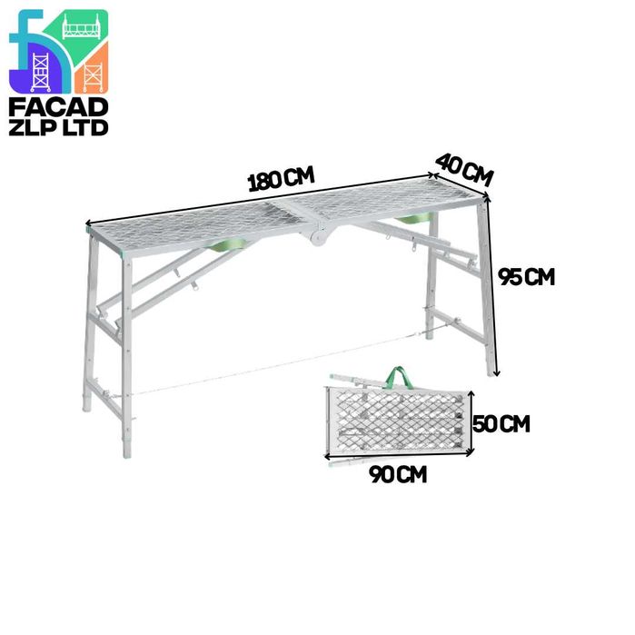 Портативная легкая лестница, оцинкованная прочная стремянка, Китай