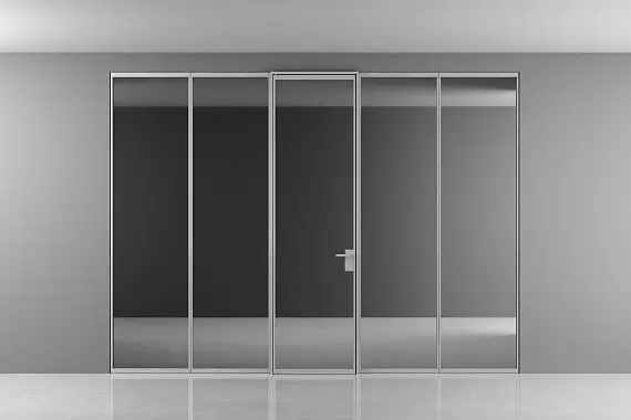 Раздвижные двери. Лофт перегородка