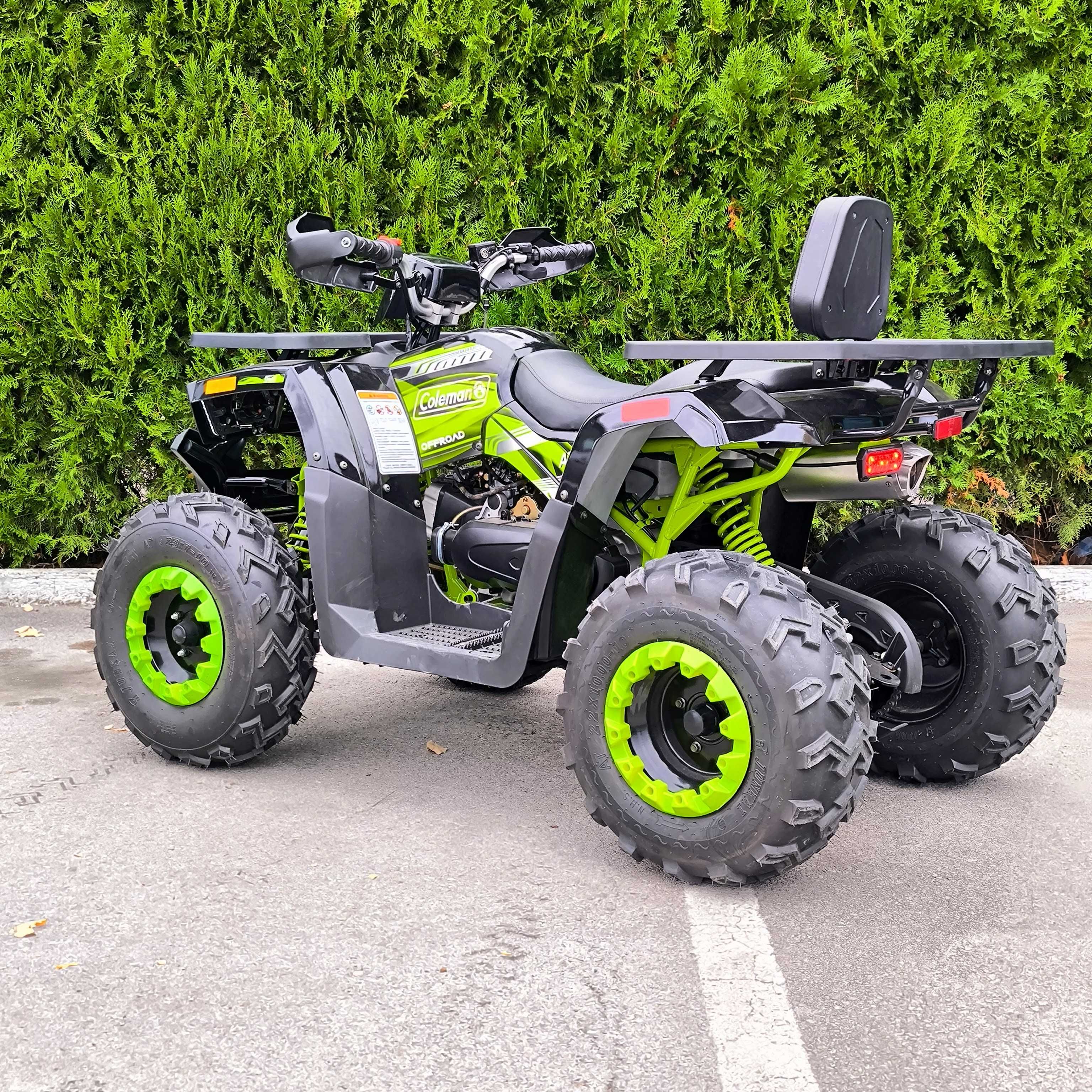 Бензиново ATV 200кубика MaxMotors Powersports AT200-B Green-Black