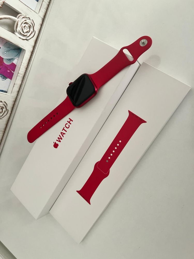 Apple watch 7 RED 45 mm ediție limitată