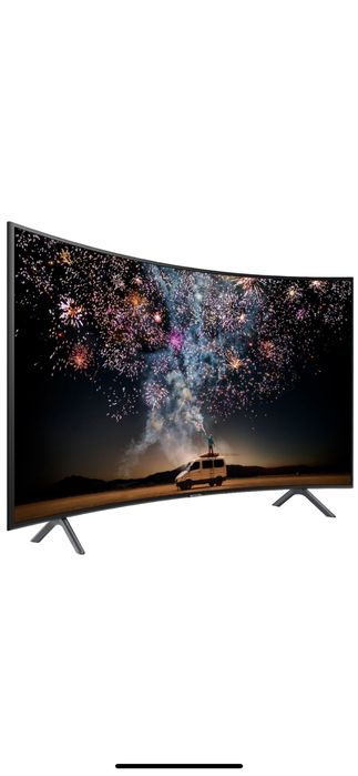 Televizor curbat LED Smart Samsung, 123 cm, 49RU7302, 4K Ultra HD