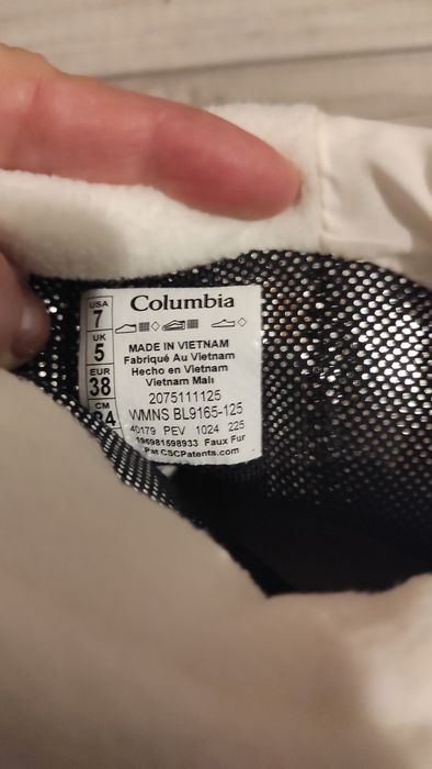 Ghete/cizme noi de zăpadă Columbia Omni-Heat mărimea 37-38