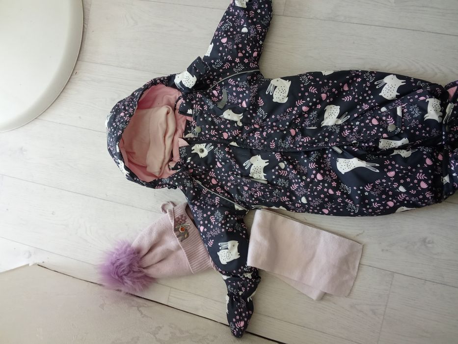 Продам зимний комбез Crockid для девочки