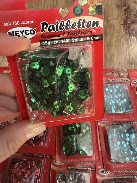 Lot paiete 6 mm diverse culori