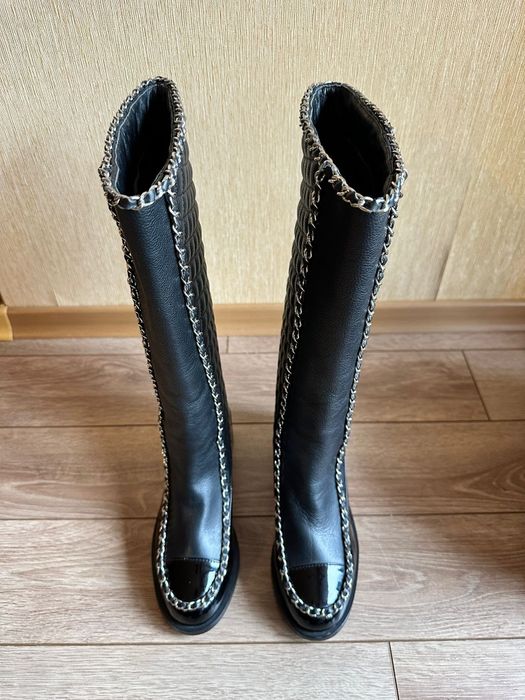 Chanel ботуши ест.кожа