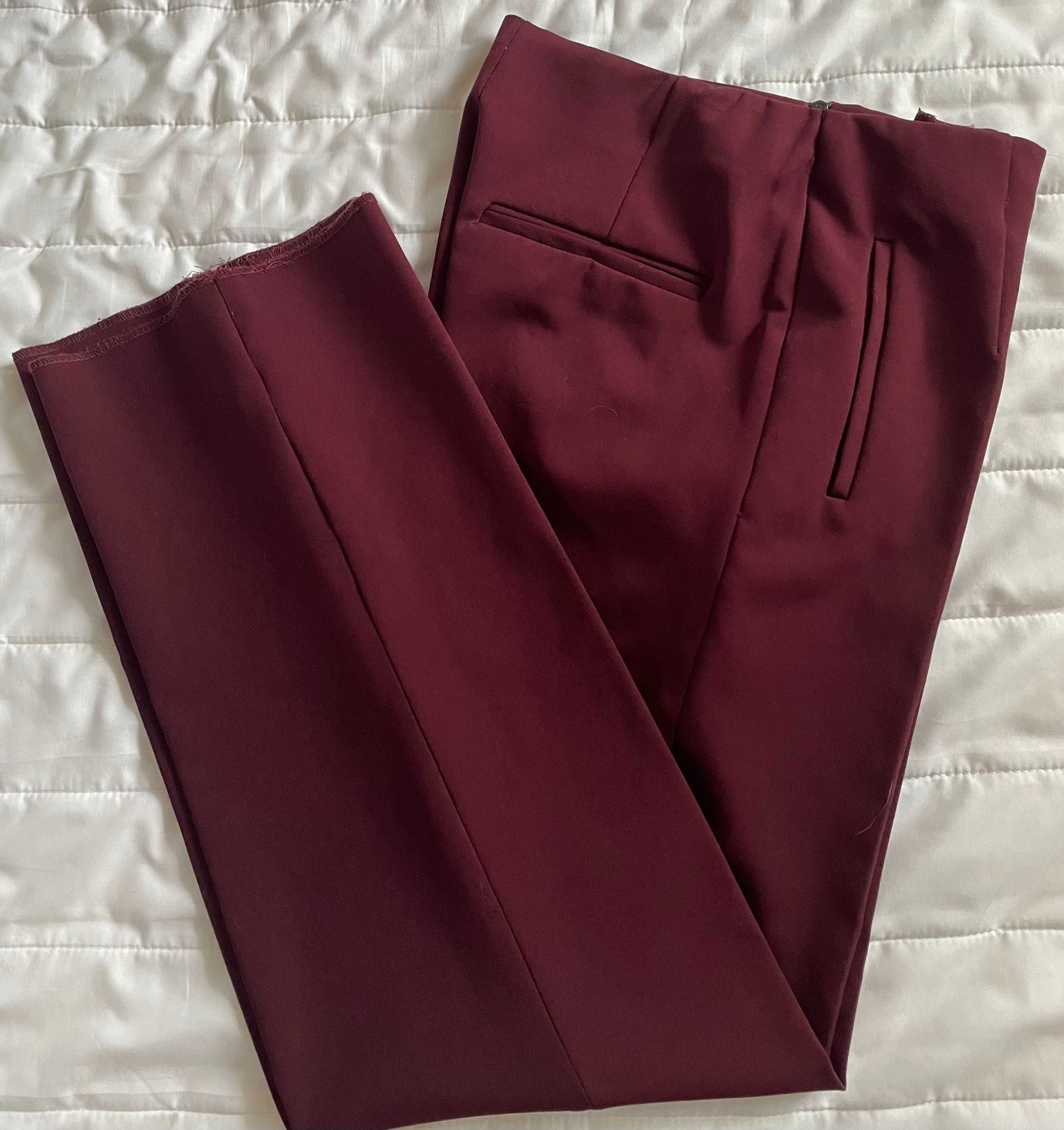 Pantaloni Zara la dungă, XS