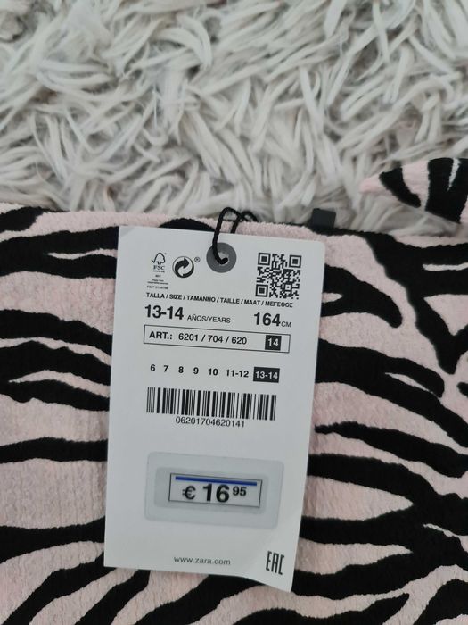 Fusta-pantalon Zara, mar Xs