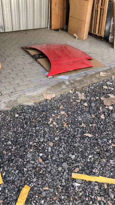 Мазда 323 слепая капот