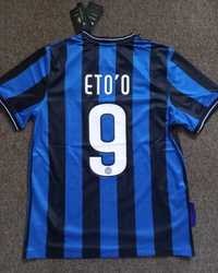 Tricou fotbal Nike Inter Milan 2009/10 - ETO'O 9