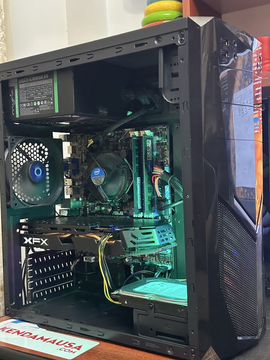 Pc i7 3770 rx580 8gb 256b 12gb ram