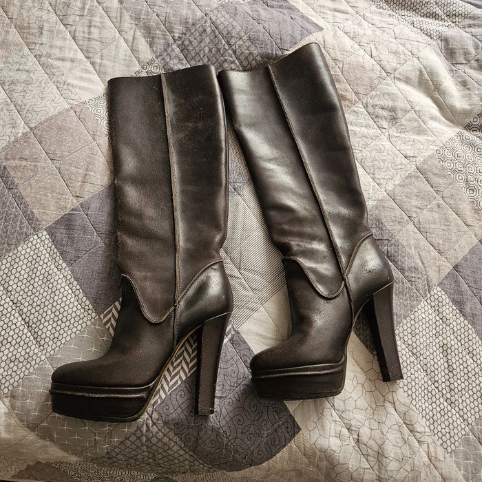 Сапоги- трубы 38 р.  Victor & Rolf демисезонные оригинал