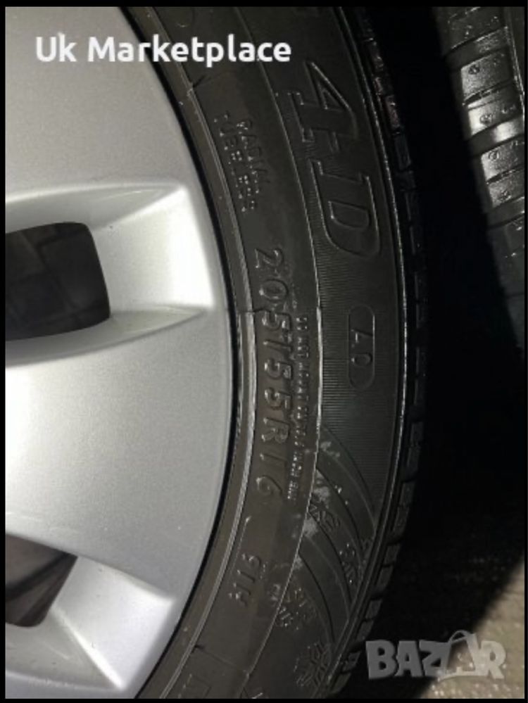 Джанти с гуми Audi 16” 5x112