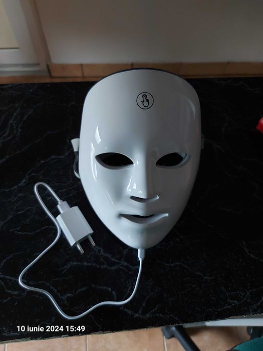 Masca medicala cu led, fototerapie,7 spectre lumina, pt piele perfecta