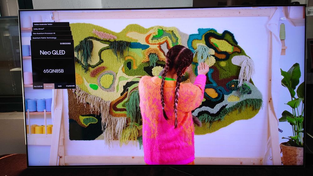 Televizor Neo QLED Smart SAMSUNG 65QN85B, Ultra HD 4K, HDR, 163cm