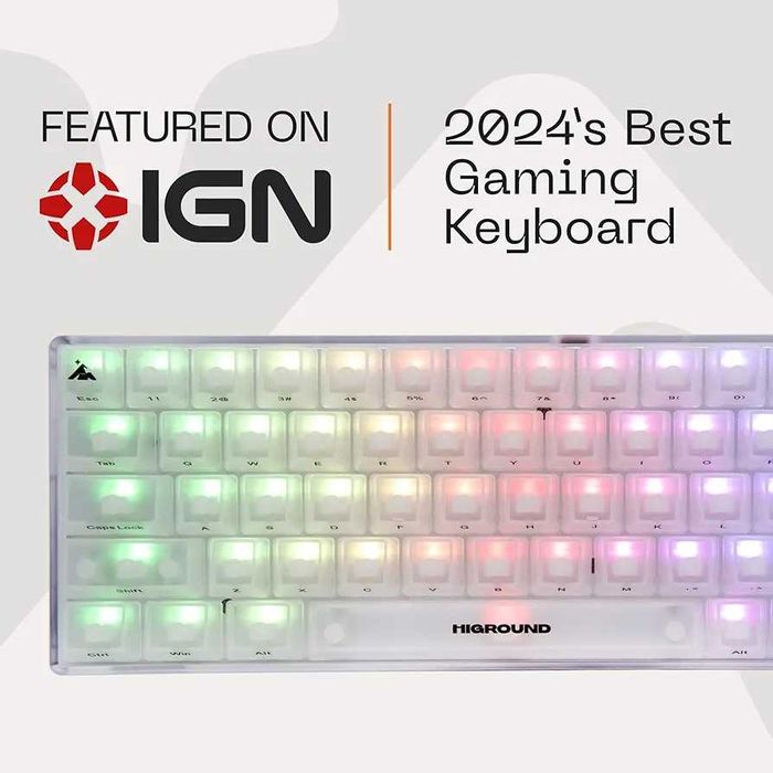 Crystal Opal Basecamp Mechanical USB Gaming Keyboard клавиатура