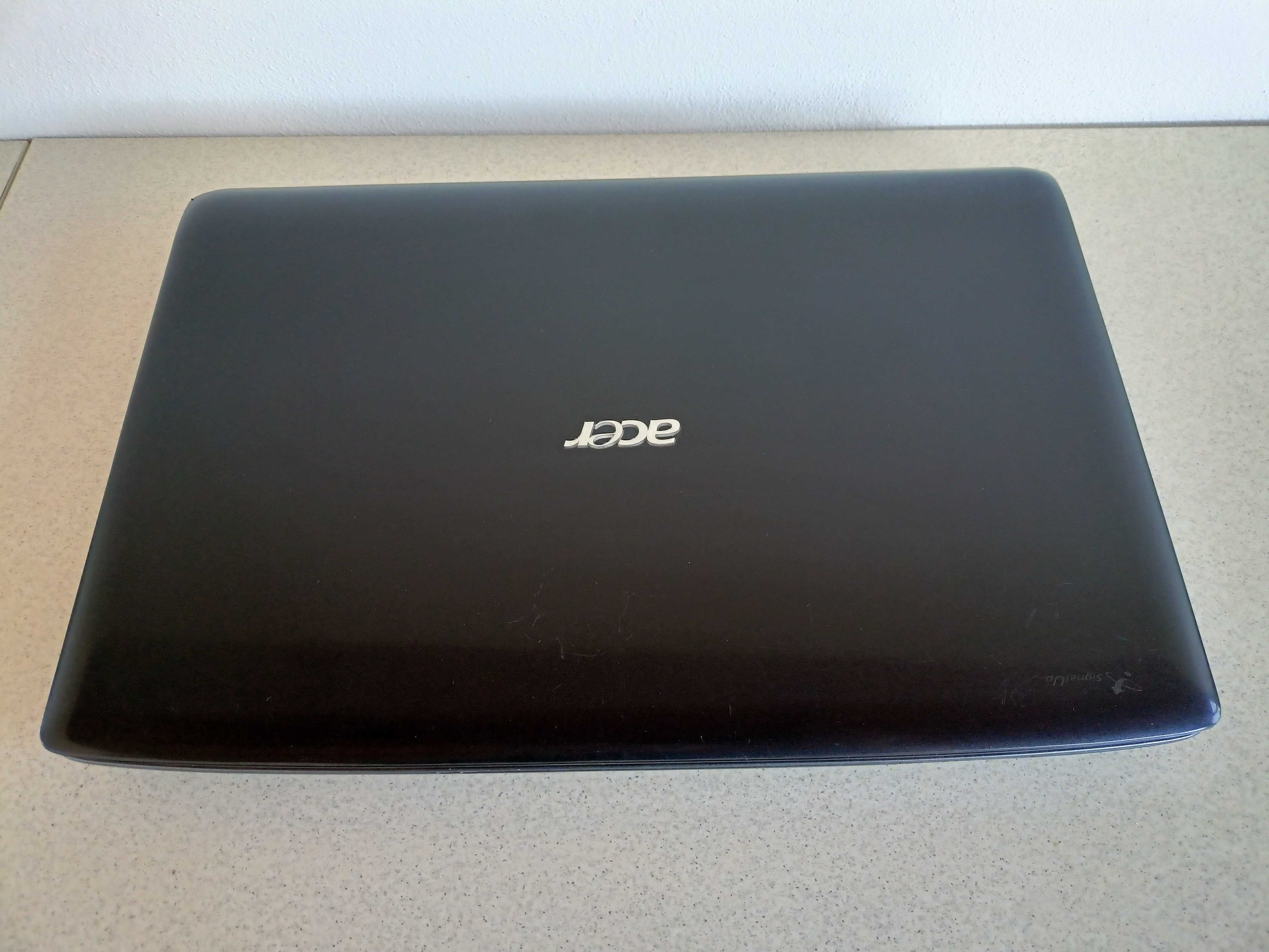 Laptop Acer 8930 display 18,4 ram 4ddr3 Proc T6500 Nvidia 9600m (1gb)