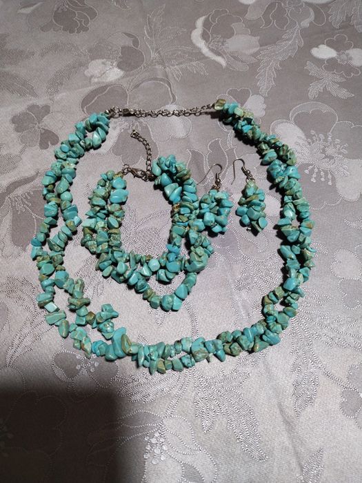 Набор украшений из бирюзы