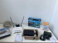 SET Routere, switch + DVD-uri - 60 lei