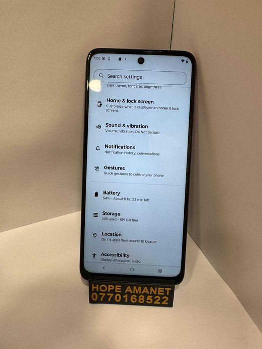 Hope Amanet P1/ Motorola G05
