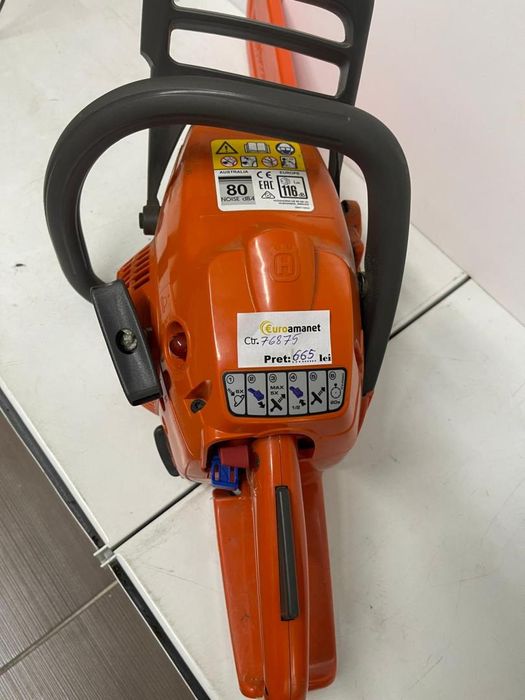 Drujba cu lant pe benzina Husqvarna 120 Mark II, 1.8 CP, 1400 W, -T-