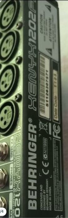 Vand mixer behringer 99 esfecte