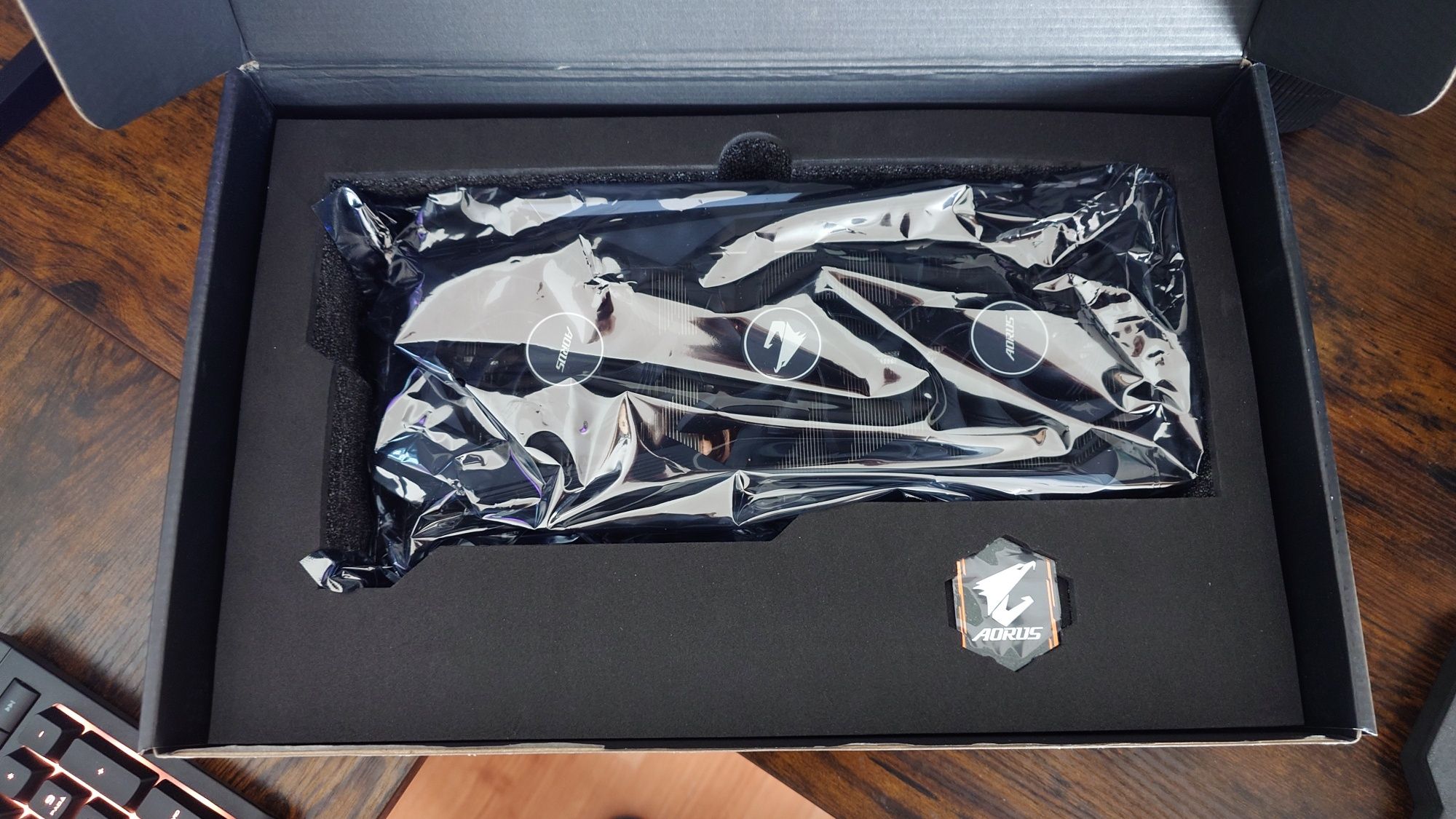 Placa video GIGABYTE Aorus GeForce RTX 3070 Ti Master FULL BOX