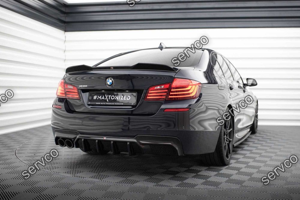 Difuzor bara spate Bmw Seria 5 F10 M-Pack 2011-2017 v11 - Maxton
