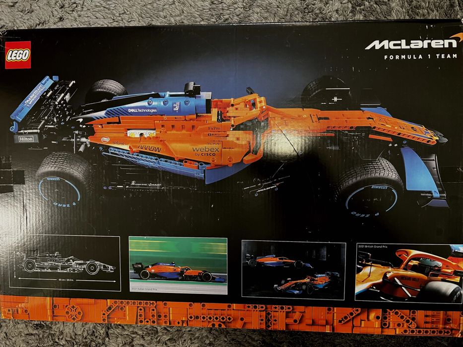 LEGO® Technic - Състезателна кола McLaren Formula 1 42141, 1432 части