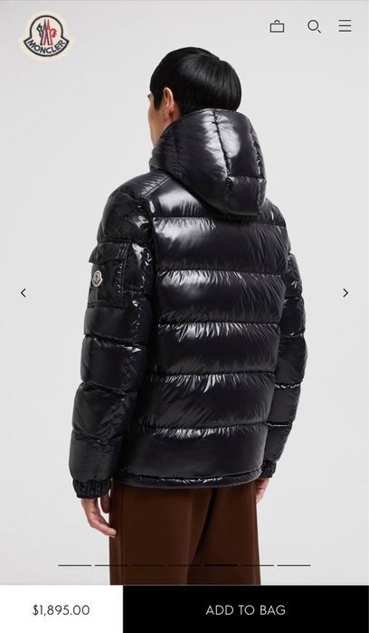 Geaca M.O.N.C.L.E.R MAYA, NFC cod qr LUX