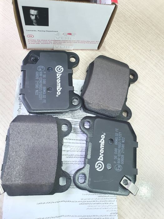 Колодки новые задние Субару brembo