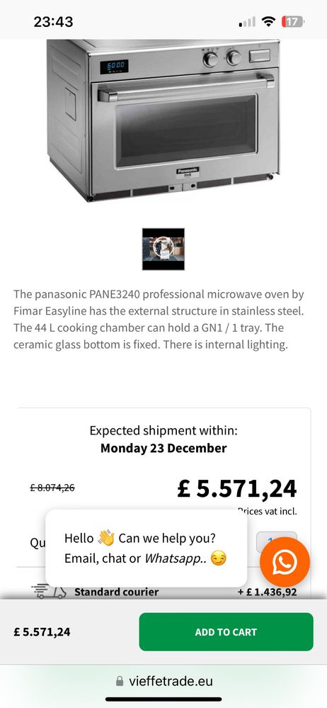 Микровълнова 4 магнетрона ЧИСТО НОВА ! Panasonic