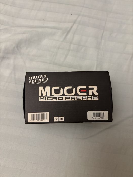 mooer micro preamp гитарная педаль brown sound3