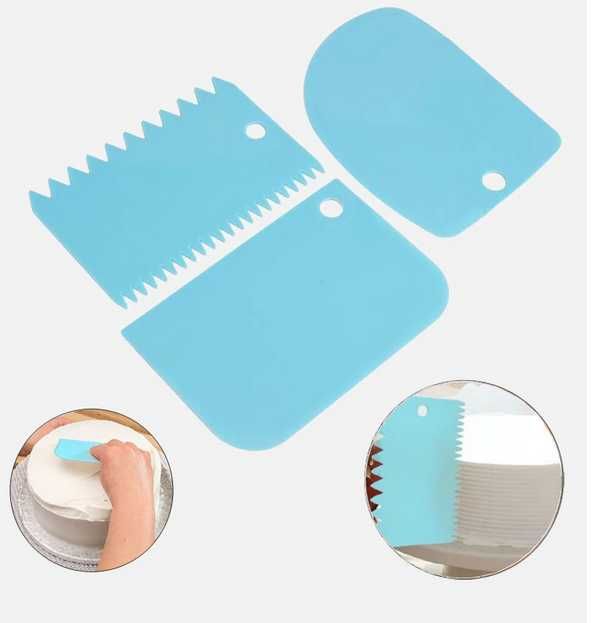 Сладкарски шпатули за декорация. 3лв. / 3 бр. Различни видове шпатули.