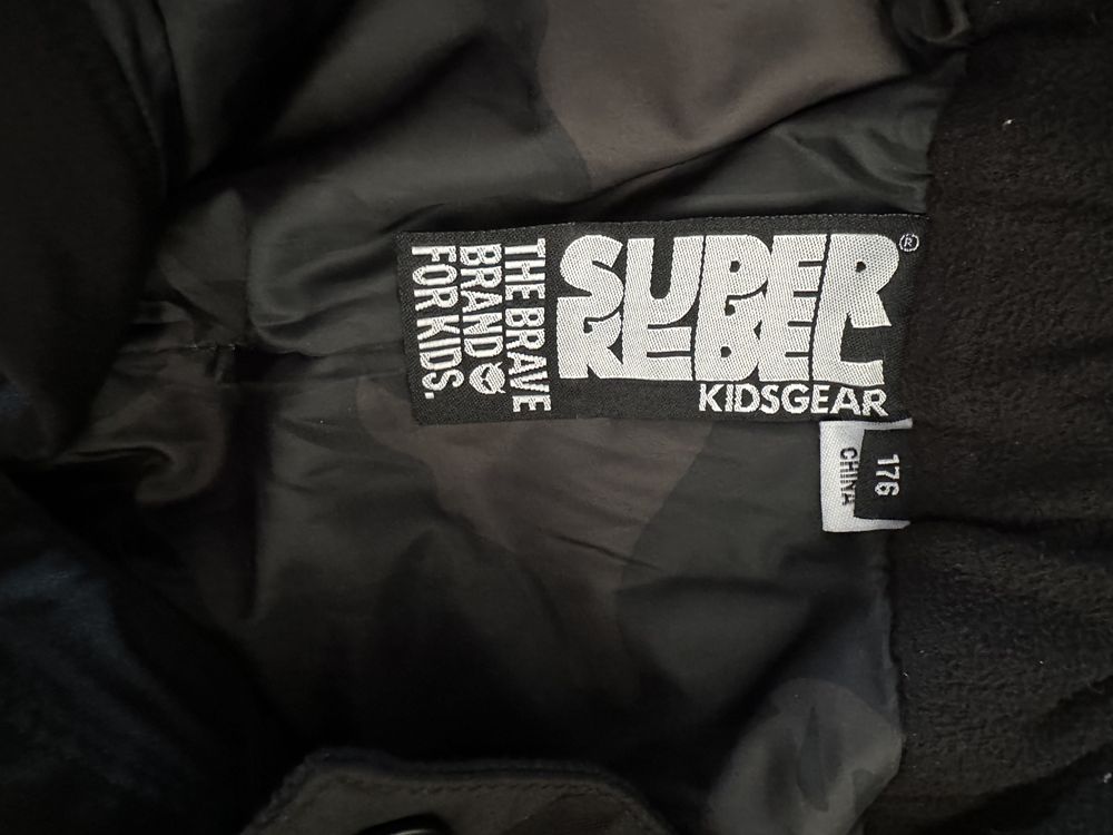 ски екип за тийнейджър с яке и панталон Super Rebel  176 см