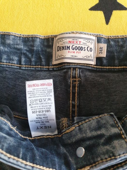 Blugi pentru barbati Next si Zara