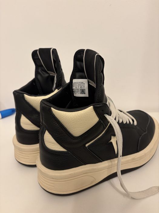 Rick owens X Converse TURBOWPN