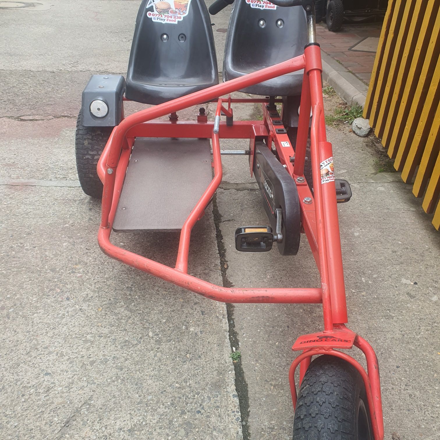 Kart cu pedale pt 2 persoane