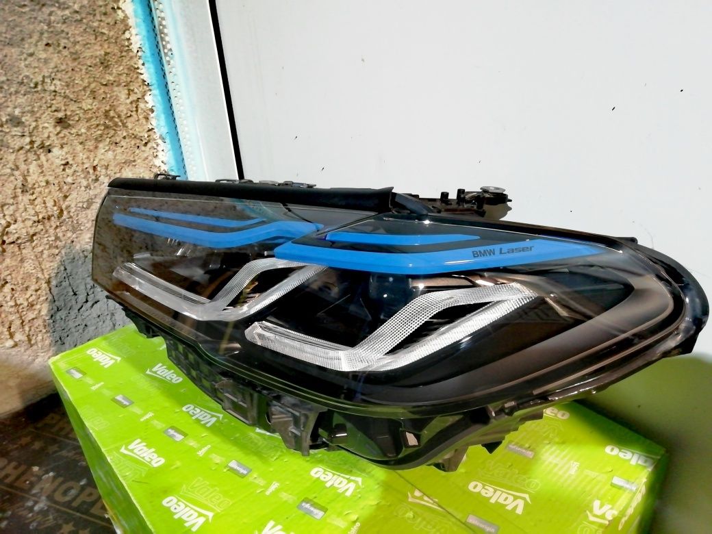 Фар Фарове за БМВ Г30 Г31 Лазер / BMW G30 G31 Laser BLACK LINE Lci.