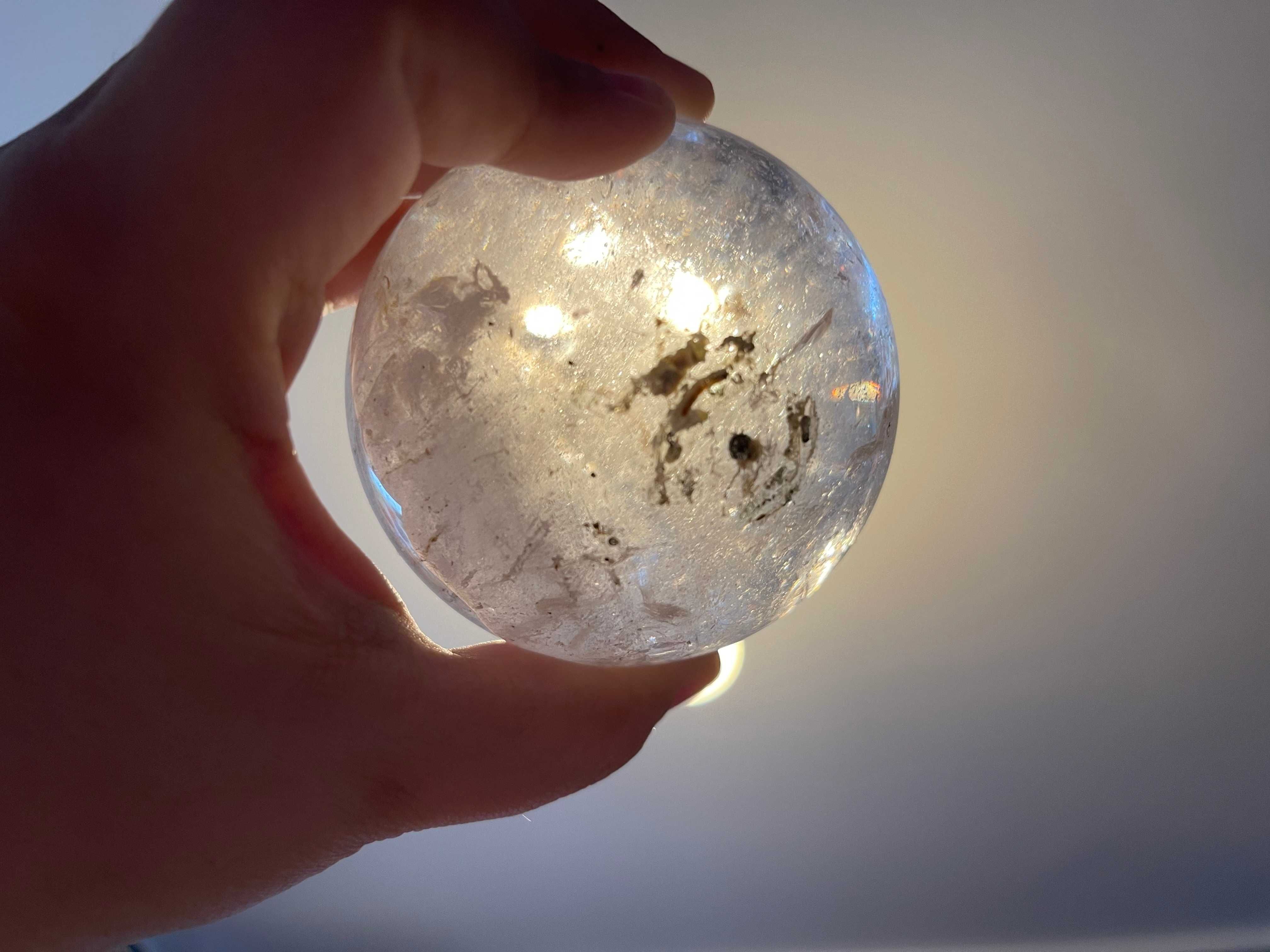 Glob cristal de stâncă natural - 5cm