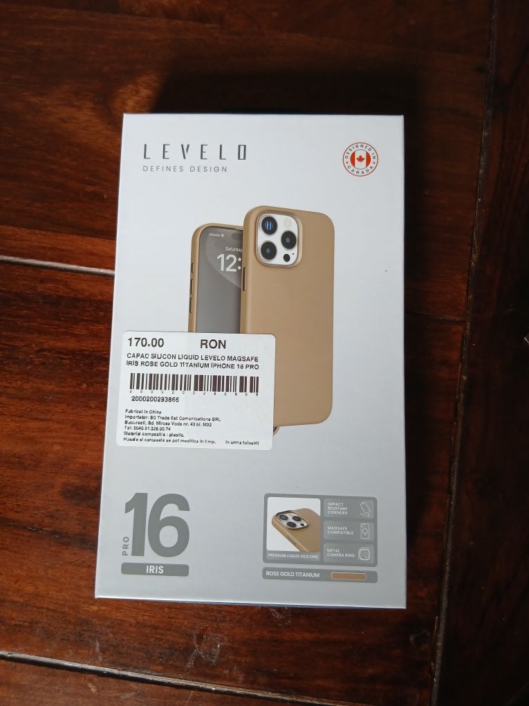 Iphone 16 Pro Husa Protectie Gold MagSafe